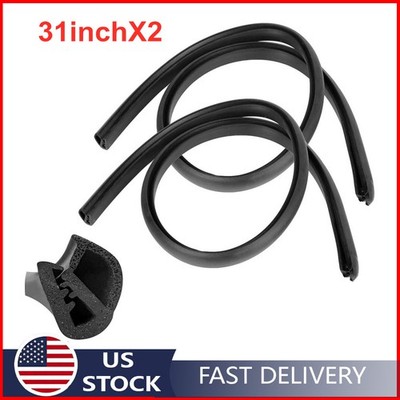For Audi A3 A4 A5 Car B-Pillar Door Seal Strip Weatherstrip Edge Moulding Trim
