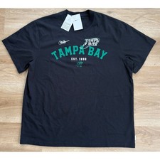 NWT Men's Nike Tampa Bay Devil Rays Cooperstown Collection Retro Tee - XL -Black