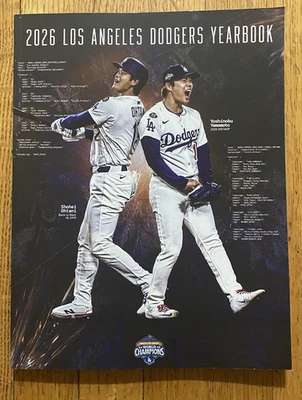 2026ロサンゼルスドジャース イヤーブック YEARBOOK バックテゥバック