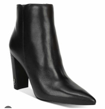 Sam Edelman Raelle Black Leather Pointed Toe ...