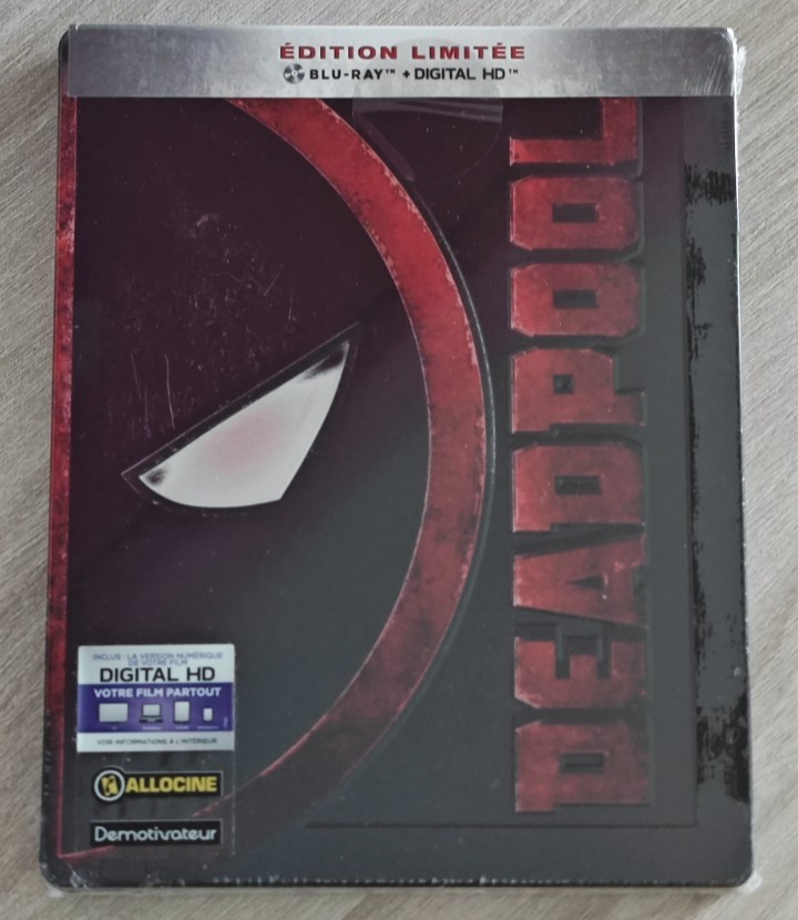 Deadpool Blu Ray Steelbook Limited Edition French New Oop