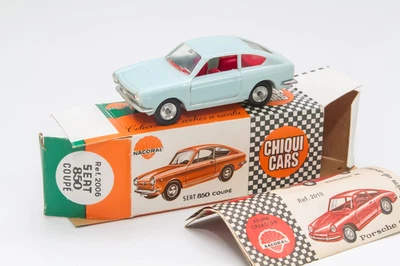 Nacoral Chiqui Cars Seat Fiat 850 Coupe No Edil No Mebetoys No Mercury No Dinky - Photo 1/4