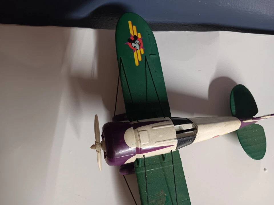 Mickey & Co "First Place" 1930 Travel Air Mystery "Airplane Only" de Ertl  Foto 3 de 4