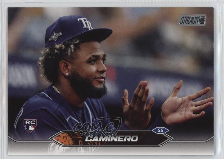 2024 Topps Stadium Club Image Variation SP Junior Caminero #223 Rookie RC