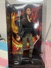 The Hunger Games Katniss Doll Barbie Collector Black Label Figure In Box
