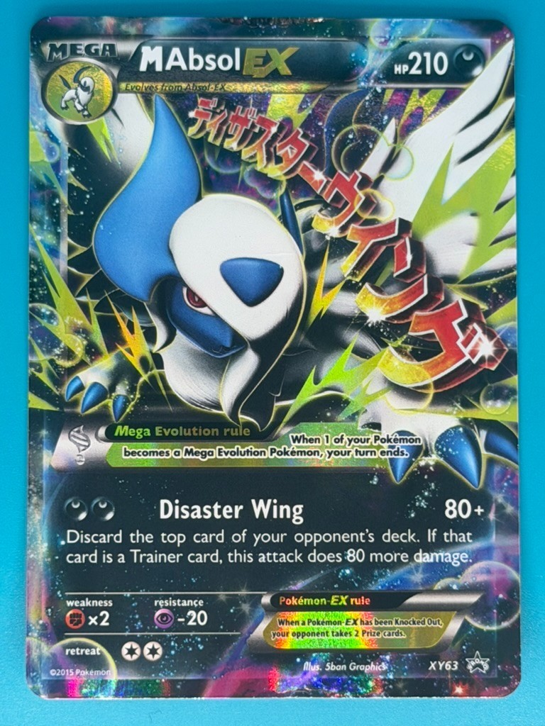 Pokemon - M Absol EX [Promo] (XY63) *Moderately Played - MP*