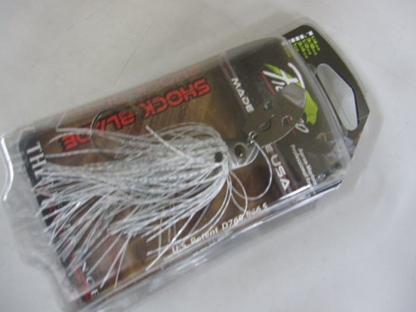 Picasso Ruaz Shock Blade 3/8oz #91 Bling Shad Special Price Chatterbait Lures - Image 3