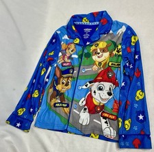 Nickelodeon Paw Patrol Long Sleeve Button Up Pajama Shirt Size 6/7