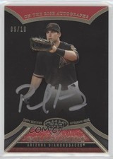 2013 Topps Tier One On the Rise Silver Ink 9/10 Paul Goldschmidt Auto 1q7