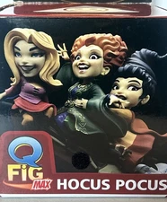 Q-Fig Max by QMx Disney Hocus Pocus Sanderson Sisters 5” Figures Open Box