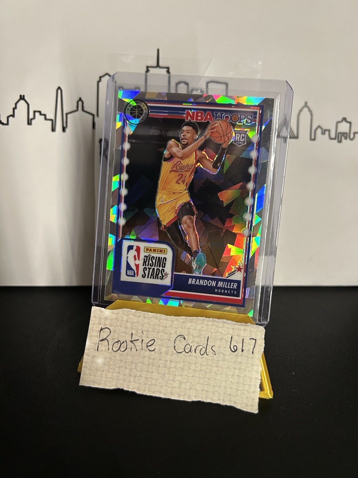 2023-24 Nba Hoops Premium Stock- Rising Stars Brandon Miller #298 Ice Prizm (RC)