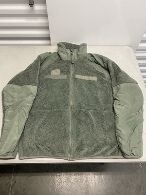 Damaged USGI Gen 3 Level Polartec Fleece Jacket Sage Green Small Regular #4