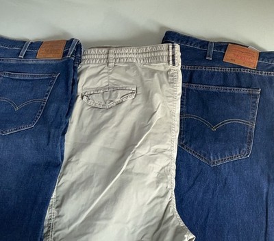 4 Hosen W48 Levi s 501+502 Camel, George