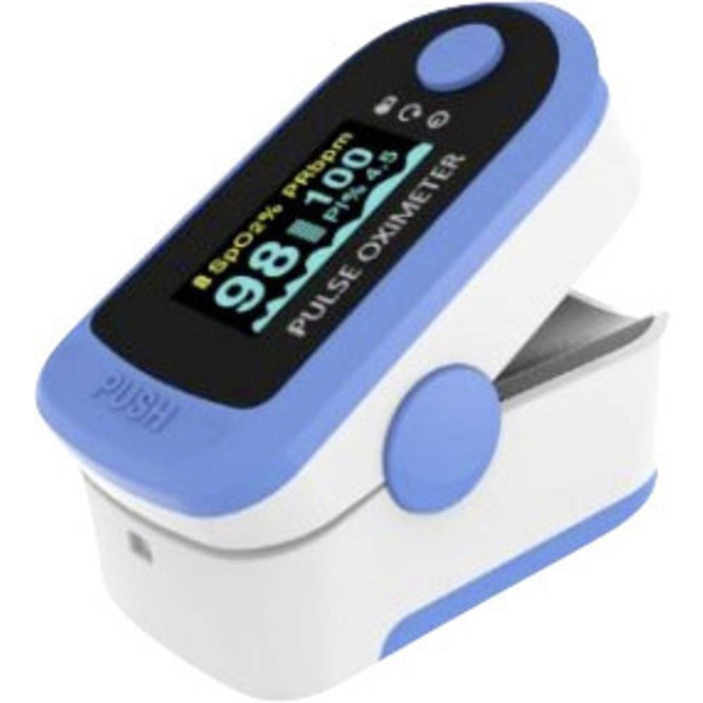 Oxymètre Easypix PO2 64011 de pouls avec écran OLED couleur pour mesure de saturation