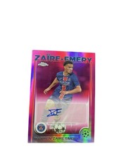 2024-25 Topps Chrome UEFA #CA-WZ Warren Zaïre-Emery Autograph Pink /250