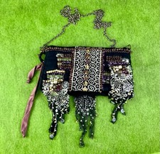 Mary Frances Beaded Crossbody Clutch Purse Phone Bag