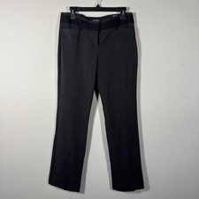 Express Editor Barely Boot Dress Pants Charcoal Gray Professional Trousers 8R