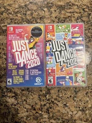 Just Dance 2020 & 2021 Empty Boxes Nintendo Switch No Disk