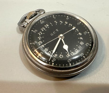 Hamilton 4992B. 22 jewels US Military Navigation Pocket Watch, circa 1944