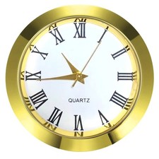 HILLHOME Mini Clock Insert 1-1/2 Inch (37 mm)...