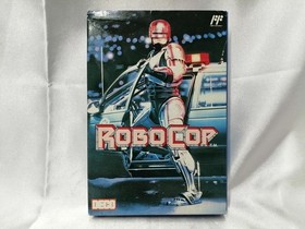 RoboCop Data East Nintendo Famicom FC Retro Game 1989 Box Manual A6488