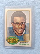 2001 Topps WALTER PAYTON Rookie REPRINT Card #148. rookie card picture