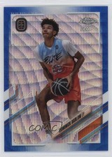 2021 Topps Chrome OTE Overtime Elite Blue Wave Refractor /99 Dominick Barlow 3pu