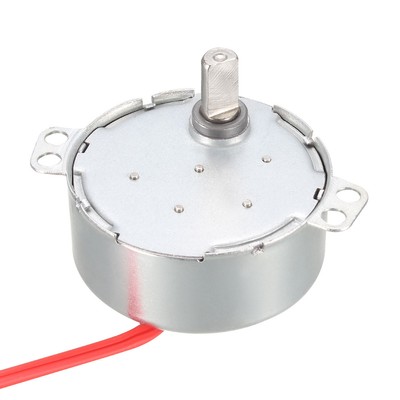 Metal Gear Synchronous Synchron Motor AC 24V 1.3-1.5RPM 50-60Hz CCW/CW 4W