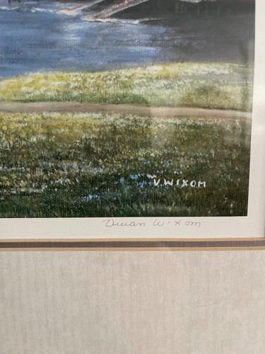 Riproduzioni Acquerello, Main, Vivian Wixon, Bailey Island, Maine, Mackerel Cov - Foto 4 di 4