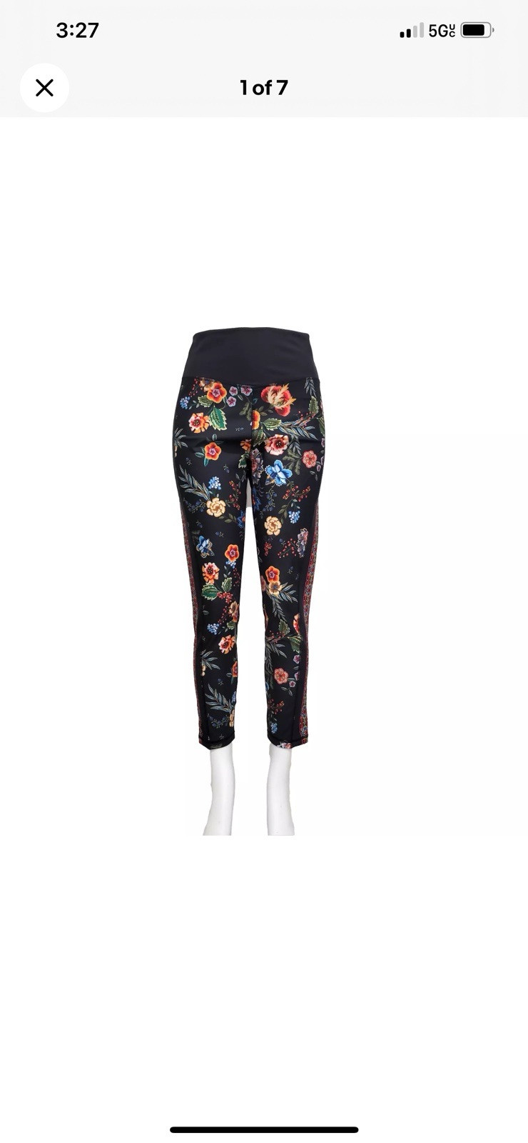 Johnny Was $175 XS Bee Active High Waist Sculpting Legging.
