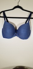 Victoria  s Secret Body By Victoria Perfect Shape Bra 36DD Navy Lightly Lined