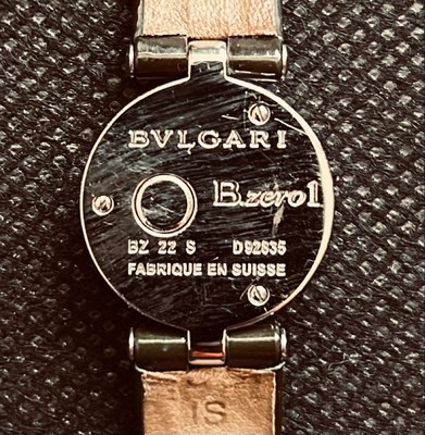 Bvlgari B-Zero One Bz22S Analog Quartz Women B-Zero1 Blue  display picture 1