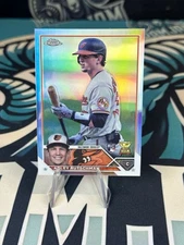 2023 Topps Chrome Adley Rutschman Image Variation Refractor Rookie Card! SP!