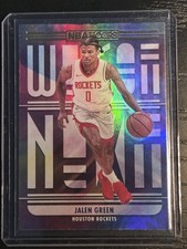 2021-22 Panini NBA Hoops We Got Next Jalen Green #2 Houston Rockets Insert