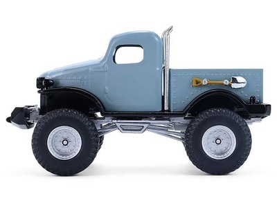 1941 MILITARY HALF TON 4X4 TRUCK SLATE BLUE 1/64 DIECAST BY