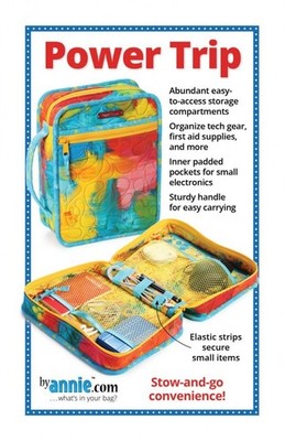 By Annie Papier Schnittmuster Power Trip Organizer