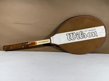 VINTAGE WILSON LADY ADVANTAGE Wooden Tennis R...