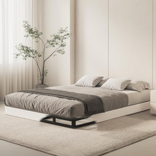 Box Spring Queen Size Bed Base, 5 Inch Low Profile, 3000 LBS Heavy Duty Metal Ma