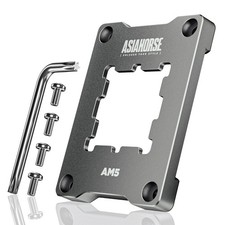 AM5 CPU Contact Frame, 100 Flush Anti-Bending Secure Frame, High-Strength Me...