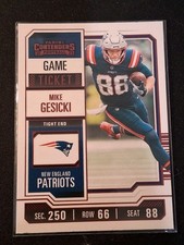 2023 Panini Contenders - Mike Gesicki #70 Conference Ticket /99 RED