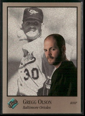 Gregg Olson 1992 Studio #128 Baltimore Orioles