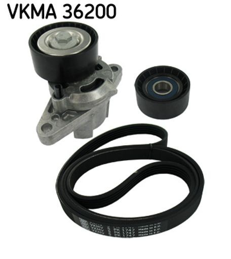 SKF VKMA 36200 V-Ribbed Belt Set for DACIA,NISSAN,RENAULT - Image 10