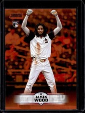 2025 Topps Stadium Club James Wood RC Bronze Foil Rookie #175 Nationals