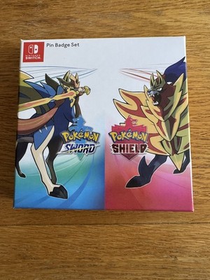 POKÉMON SCHWERT UND SCHILD RARE Pin Badge Set - NEU