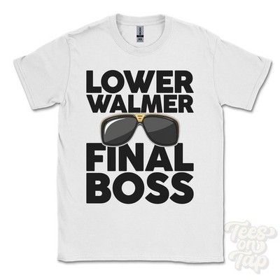 LOWER WALMER FINAL BOSS T-SHIRT lustig Weihnachtsgeschenk Dover Walmer Kent England Ibiza