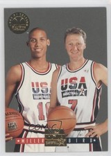 1993 Skybox Premium USA Basketball Tip-Off Gold Reggie Miller Larry Bird HOF 8f4