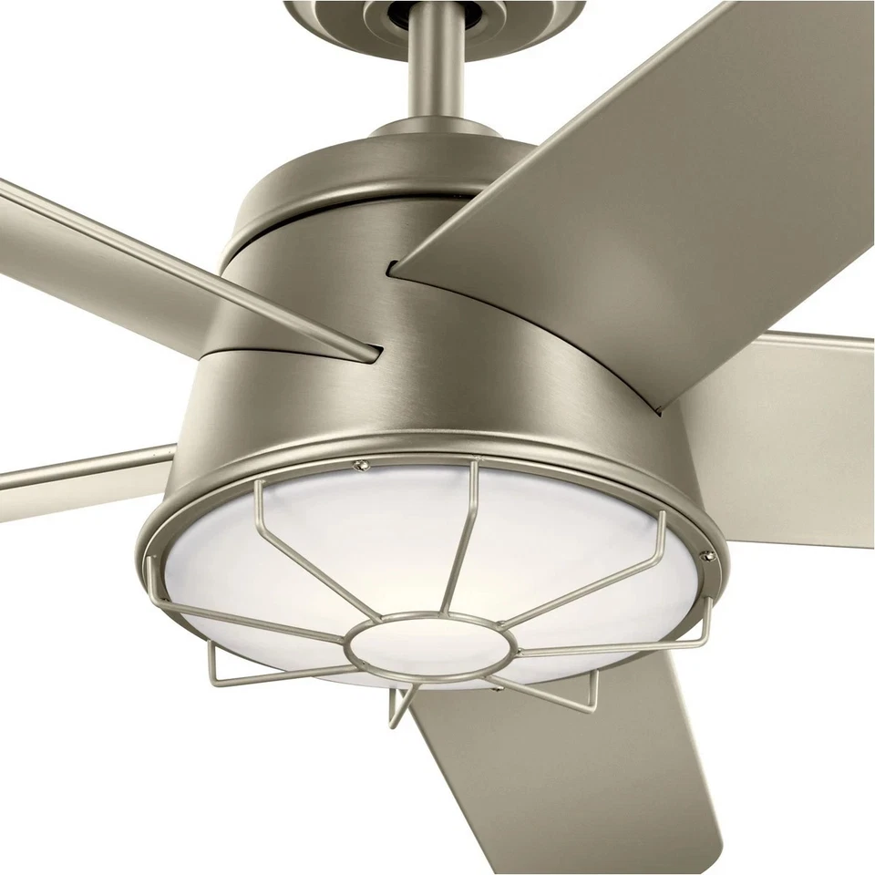 Kichler Lighting 310072NI Daya Indoor Ceiling Fan Brushed Nickel - Image 2 of 4