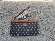 NWT Dooney & Bourke MLB New York Yankees Wristlet Bag Purse Baseball Team NY 