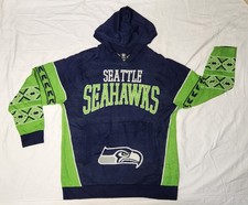 NFL SEATTLE SEAHAWKS 2025 NFC West Champs Hooded Pullover Sweater Sz XL