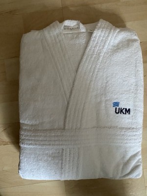 Bademantel Weiß, Größe XL